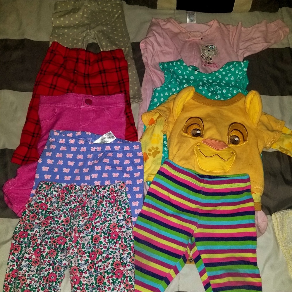 Baby girl clothes bundle